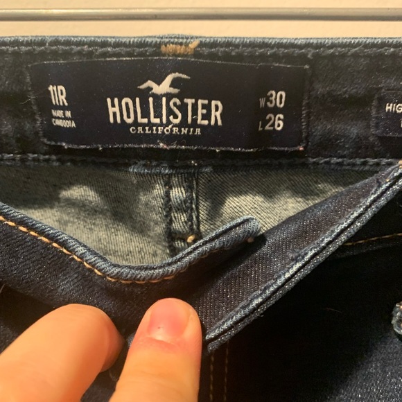 Dark Hollister Jeans Size 30 - Picture 2 of 3